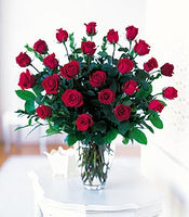 2 dozen red roses