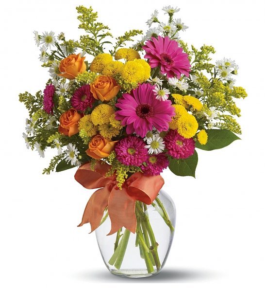 Easter multicolor elegant vase