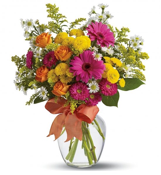 Easter multicolor elegant vase